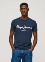 Armada camiseta de manga corta de algodón Pepe Jeans 06X41005 hombres