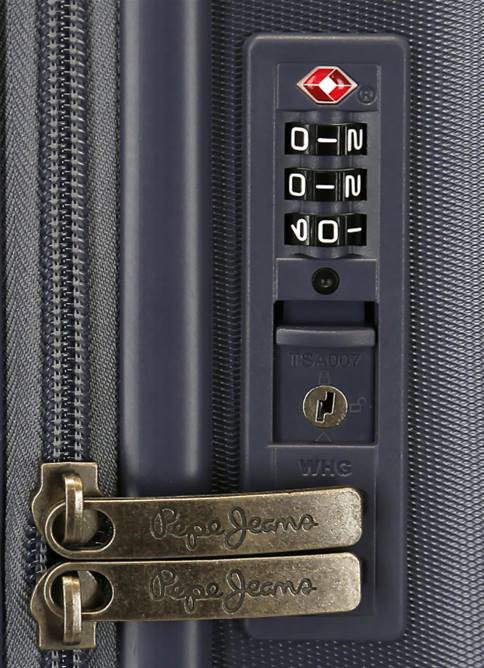 Armada carrito abdominales 55cm. resaltar maleta dura Pepe Jeans 06X4757 mujer - Imagen 5