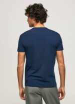 Armada playera con logo estampado Pepe Jeans 06X41010 hombres - Imagen 4