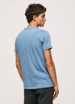 azul claro playera con cuello panadero Pepe Jeans 06X4965 hombres - Imagen 4