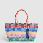 bahía bolsa de plástico tejida Pepe Jeans 06X4721 mujer