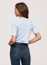 bahía camisa tipo cárdigan de canalé Pepe Jeans 06X4408 mujer - Imagen 4