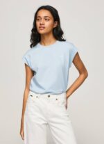 bahía camiseta basica bloom con logo Pepe Jeans 06X4448 mujer