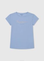 bahía playera con logo brillante Pepe Jeans 06X41465 chica
