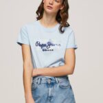 bahía playera con logo degradado Pepe Jeans 06X4422 mujer
