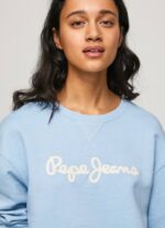 bahía suéter con logo estampado Pepe Jeans 06X4275 mujer - Imagen 3