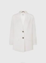 blanco blazer de lino con corte holgado Pepe Jeans 06X4110 mujer - Imagen 5