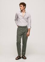 blanco camisa Lenora slim de popelina Pepe Jeans 06X41075 hombres