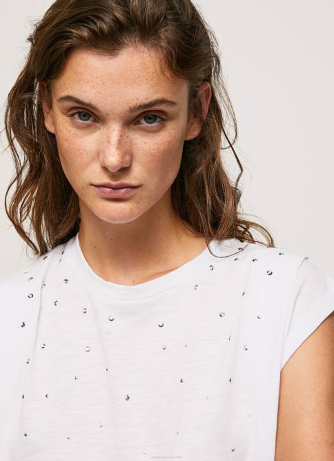blanco_camiseta_jaspeada_con_mangas_en_la_sisa_pepe_jeans_06x4409_mujer.jpg blanco camiseta jaspeada con mangas en la sisa Pepe Jeans 06X4409 mujer - Imagen 1