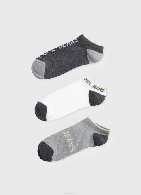 blanco Pack de 2 bóxers de algodón elástico Pepe Jeans 06X41146 hombres - Imagen 4