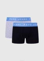 blanco Pack de 2 bóxers de algodón elástico Pepe Jeans 06X41146 hombres - Imagen 5
