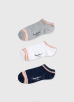 blanco pack de 3 calcetines sandi Pepe Jeans 06X4561 mujer - Imagen 4