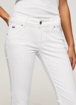 blanco pantalones pitillo acampanados Pepe Jeans 06X4310 mujer - Imagen 3