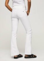 blanco pantalones pitillo acampanados Pepe Jeans 06X4310 mujer - Imagen 4