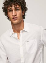 blanco playera de manga larga parker Pepe Jeans 06X41073 hombres - Imagen 3