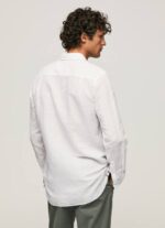 blanco playera de manga larga parker Pepe Jeans 06X41073 hombres - Imagen 4