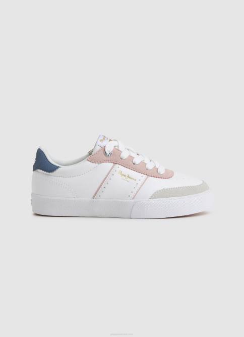 blanco_tenis_basicos_kenton_hami_pepe_jeans_06x41331_chica.jpg blanco tenis básicos kenton hami Pepe Jeans 06X41331 chica - Imagen 1