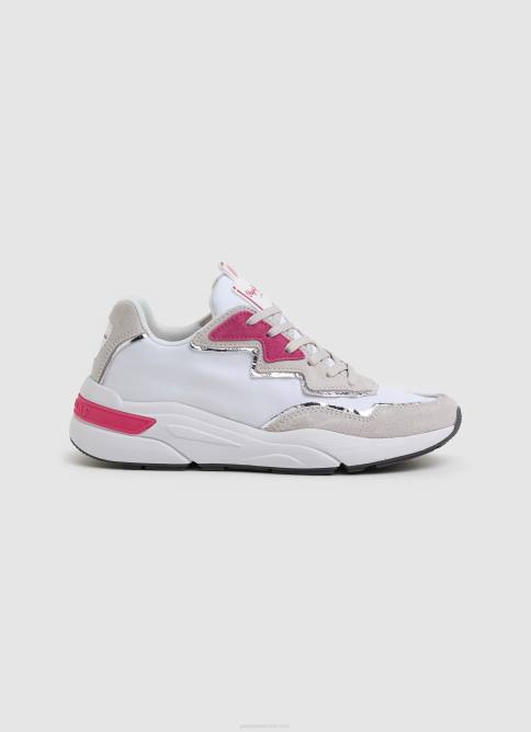 blanco_tenis_combinados_arrow_light_pepe_jeans_06x4602_mujer.jpg blanco tenis combinados arrow light Pepe Jeans 06X4602 mujer - Imagen 1