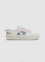 blanco tenis vulcanizados con bandera allen Pepe Jeans 06X4620 mujer
