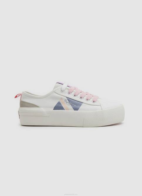 blanco_tenis_vulcanizados_con_bandera_allen_pepe_jeans_06x4620_mujer.jpg blanco tenis vulcanizados con bandera allen Pepe Jeans 06X4620 mujer - Imagen 1