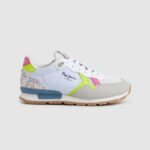 blanco zapatillas brit neon combinadas Pepe Jeans 06X41316 chica