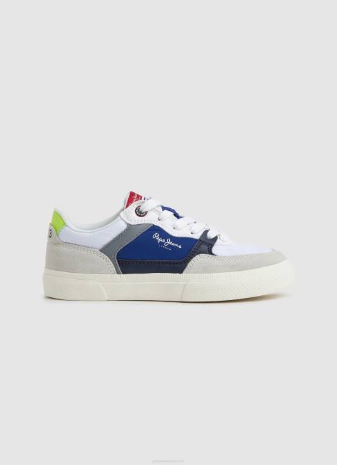 blanco_zapatillas_kenton_master_de_piel_pepe_jeans_06x41526_chico.jpg blanco zapatillas Kenton Master de piel Pepe Jeans 06X41526 chico - Imagen 1