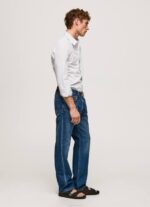 blanqueador azul camisa de popelina de corte slim Lawrence Pepe Jeans 06X41050 hombres - Imagen 2
