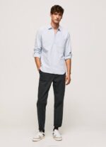 blanqueador azul camisa oxford de corte estándar Lawson Pepe Jeans 06X41052 hombres