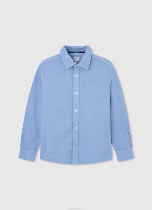 blanqueador azul camisa oxford marske regular fit Pepe Jeans 06X41656 chico - Imagen 1