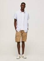 blanqueador azul playera de manga corta parker Pepe Jeans 06X41054 hombres - Imagen 2