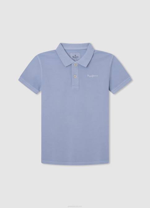 blanqueador_azul_polo_de_pique_con_logo_bordado_pepe_jeans_06x41658_chico.jpg blanqueador azul polo de piqué con logo bordado Pepe Jeans 06X41658 chico - Imagen 1