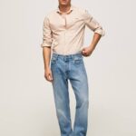 blanquecino camisa lucus slim de popelina Pepe Jeans 06X41053 hombres