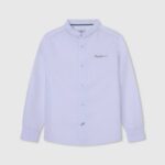 blanquecino camisa mapleton con cuello mao Pepe Jeans 06X41671 chico