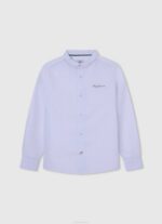 blanquecino camisa mapleton con cuello mao Pepe Jeans 06X41671 chico