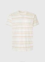 blanquecino camiseta con estampado de rayas Pepe Jeans 06X4994 hombres - Imagen 5
