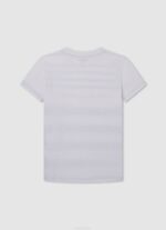 blanquecino playera con estampado de rayas Pepe Jeans 06X41645 chico - Imagen 2