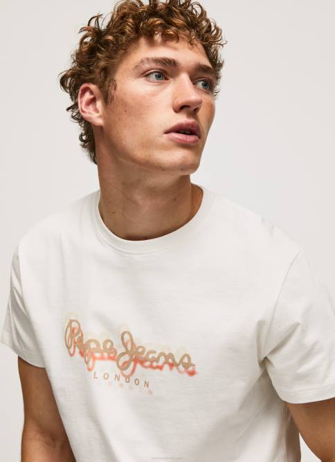 blanquecino_playera_con_logo_estampado_pepe_jeans_06x4992_hombres.jpg blanquecino playera con logo estampado Pepe Jeans 06X4992 hombres - Imagen 1