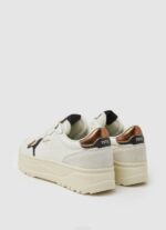 blanquecino zapatillas kore retry de piel Pepe Jeans 06X4571 mujer - Imagen 4