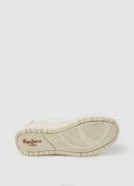 blanquecino zapatillas kore retry de piel Pepe Jeans 06X4571 mujer - Imagen 5