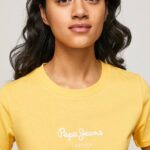 brillar camiseta estampada Pepe Jeans 06X4454 mujer