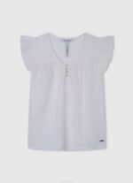 brillar camiseta floral con strass Pepe Jeans 06X41474 chica - Imagen 4