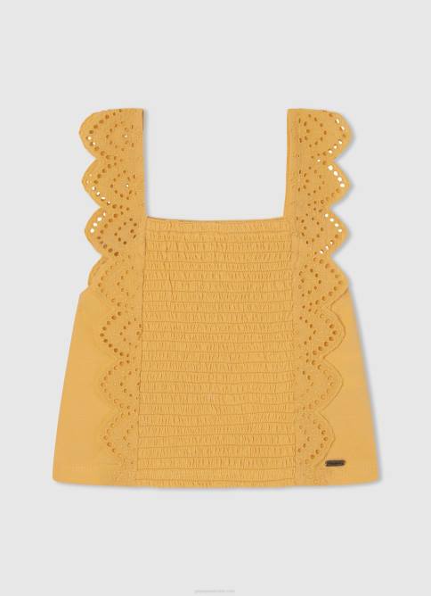 brillar_camiseta_sin_mangas_con_volantes_pepe_jeans_06x41477_chica.jpg brillar camiseta sin mangas con volantes Pepe Jeans 06X41477 chica - Imagen 1