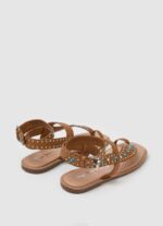 broncearse sandalias irma de piel étnica Pepe Jeans 06X4658 mujer - Imagen 4