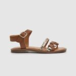 broncearse sandalias irma de piel trenzada Pepe Jeans 06X41337 chica
