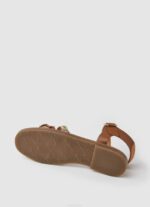 broncearse sandalias irma de piel trenzada Pepe Jeans 06X41337 chica - Imagen 5
