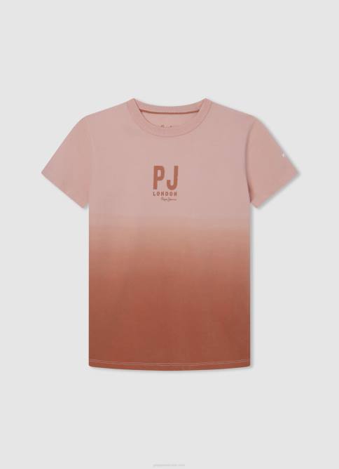 calabaza_naranja_camiseta_con_efecto_desgastado_pepe_jeans_06x41621_chico.jpg calabaza naranja camiseta con efecto desgastado Pepe Jeans 06X41621 chico - Imagen 1