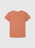 calabaza naranja camiseta con estampado gráfico Pepe Jeans 06X41613 chico - Imagen 2