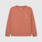 calabaza naranja jersey skater de algodón Pepe Jeans 06X41584 chico