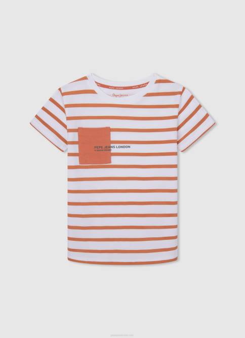 calabaza_naranja_playera_con_logo_en_el_bolsillo_delantero_pepe_jeans_06x41638_chico.jpg calabaza naranja playera con logo en el bolsillo delantero Pepe Jeans 06X41638 chico - Imagen 1