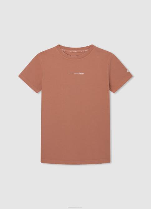 calabaza_naranja_playera_con_logo_estampado_pepe_jeans_06x41617_chico.jpg calabaza naranja playera con logo estampado Pepe Jeans 06X41617 chico - Imagen 1